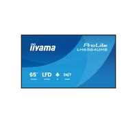 iiyama ProLite LH6564UHS-B1AG - 65" écran LCD rétro-éclairé par LED - signalisation numérique - avec lecteur multimédia SoC intégré - 4K UHD (2160p) 3840 x 2160 - cadre noir...