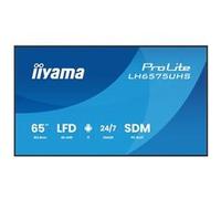 iiyama ProLite LH6575UHS-B2AG écran d'affichage numérique 4K de 65 pouces avec disponibilité 24 heures sur 24, 7 jours sur 7, système d'exploitation Android, fonction de basculement en cas de défailla