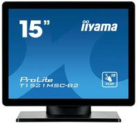 iiyama ProLite T1521MSC-B2 écran plat de PC 38,1 cm (15") 1024 x 768 pixels XGA LED Écran tactile De