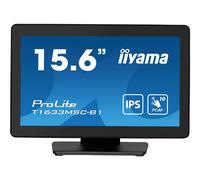 iiyama ProLite T1633MSC-B1 écran plat de PC 39,6 cm (15.6") 1920 x 1080 pixels Full HD LCD Écran tactile Noir
