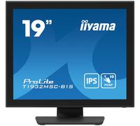 iiyama ProLite T1932MSC-B1S écran plat de PC 48,3 cm (19 ) 1280 x 1024 pixels Full HD LED Écran tactile Dessus de table Noir