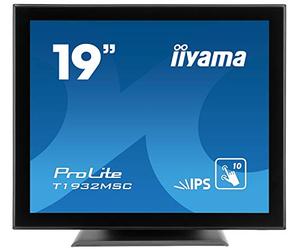 iiyama Prolite T1932MSC-B5AG Moniteur à écran Tactile 48,3 cm (19") 1280 x 1024 Pixels Plusieurs Pressions Dessus de Table Noir