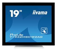 iiyama ProLite T1932MSC-W2AG écran plat de PC 48,3 cm (19 ) 1280 x 1024 pixels LED Écran tactile Noir, Blanc