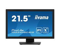 iiyama ProLite T2234MSC-B1S écran plat de PC 54,6 cm (21.5") 1920 x 1080 pixels Full HD Écran tactile Noir