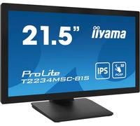 iiyama ProLite T2234MSC-B1S écran plat de PC 54,6 cm (21.5") 1920 x 1080 pixels Full HD Écran tactile Noir