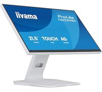 iiyama Prolite T2252MSC-W2AG Écran LED IPS 54,6 cm 21,5" Full HD 10 points Multitouch capacitif DeepContrast PCAP+ HDMI DP USB3.2 7H Revêtement anti-reflet et anti-traces de doigts Blanc