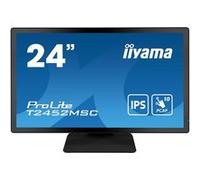 iiyama ProLite T2452MSC-B1 - Écran LED - 24" (23.8" visualisable) - écran tactile - 1920 x 1080 Full HD (1080p) - IPS - 400 cd/m² - 1000:1 - 14 ms - HDMI, DisplayPort, 2xUSB-C - haut-parleurs - noir m
