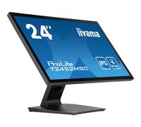 iiyama ProLite T2452MSC-B1AG, 60,5 cm (23.8'), 1920 x 1080 pixels, Full HD, LED, 5 ms, Noir