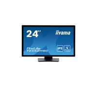 iiyama ProLite T2452MSC-B1AG - Écran LED - 24" (23.8" visualisable) - écran tactile - 1920 x 1080 Full HD (1080p) - IPS - 400 cd/m² - 1000:1 - 14 ms - HDMI, DisplayPort - haut-parleurs - noir mat