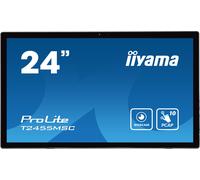 iiyama T2455MSC-B1 Écran d'affichage dynamique Écran plat de signalisation numérique 61 cm (24") LED 400 cd/m² Full HD Noir Écran tactile