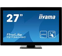 iiyama Prolite T2736MSC-B1 Moniteur tactile Multi-Touch P-Cap 27" LED Full HD VGA/DVI/HDMI Multimédia Traitement Noir