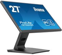 iiyama Prolite T2752MSC-B1AG Écran LED IPS 68,6 cm 27" Full HD 10 Points Multitouch Optical Bonded Capacitif HDMI DP USB3.2 7H Revêtement Anti-reflet Noir