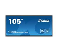 iiyama ProLite TE10518UWI-B1AG - 105" écran LCD rétro-éclairé par LED - signalétique numérique interactive - avec écran tactile - Android - 5K UHD (2160p) 5120 x 2160 - noir, mat