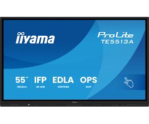 iiyama ProLite TE5513A-B1AG écran interactif de 55 pouces pour une intégration et une collaboration optimales dans les environnements éducatifs et professionnels