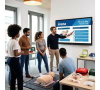 iiyama ProLite TE5513A-B3AG Écran interactif 55'' Écran interactif 4K UHD de 55 pouces avec Google EDLA, Android 14, PureTouch-IR+ et port USB-C, pour