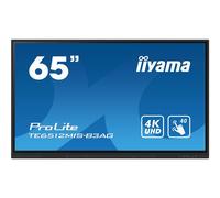 iiyama ProLite TE6512MIS-B3AG - Classe de diagonale 65" (64.5" visualisable) écran LCD rétro-éclairé par LED - signalétique numérique interactive - avec écran tactile (multi-touch) / capacité PC...