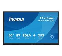 iiyama ProLite TE6512MIS-B4AG - Classe de diagonale 65" (64.5" visualisable) écran LCD rétro-éclairé par LED - signalétique numérique interactive - avec écran tactile (multi-touch) / capacité PC en op