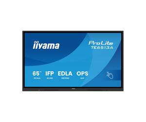 iiyama ProLite TE6513A-B2AG Écran interactif de 65 pouces certifié Google EDLA, pour une intégration et une collaboration fluides