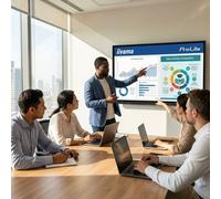 iiyama ProLite TE6513A-B3AG Écran interactif 65'' Écran interactif 4K UHD de 65 pouces avec Google EDLA, Android 14, PureTouch-IR+ et Wifi 6E, pour