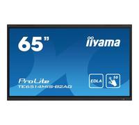 iiyama PROLITE TE6514MIS-B2AG Écran plat de signalisation numérique 165,1 cm (65") LCD Wifi 435 cd/m² 4K Ultra HD Noir Écran tactile Intégré dans le processeur Android 24/7