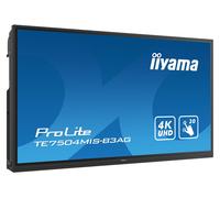 Iiyama ProLite TE7504MIS-B3AG écran 4K Ultra HD 75 pouces