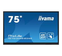iiyama TE7512MIS-B3AG Écran d'affichage dynamique En forme de kiosk 190,5 cm (75") LCD Wifi 400 cd/m² 4K Ultra HD Noir Écran tactile Intégré dans le processeur Android 11 24/7