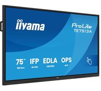 iiyama Écran interactif TE7513A-B2AG 75" 4K 40 points PureTouch-IR Bonded