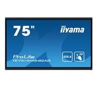 iiyama ProLite TE7514MIS-B2AG 75" Classe (74.5" visualisable) écran LCD rétro-éclairé par LED - 4K - pour signalétique numérique / communication interactive