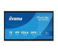 iiyama ProLite TE7515A-B2AG - 75" écran LCD rétro-éclairé par LED - signalétique numérique interactive - avec écran tactile (multi-touch) / ensemble de 8 microphones / possibilité de PC encastré en op