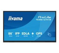 iiyama ProLite TE8612MIS-B4AG - Classe de diagonale 86" (85.6" visualisable) écran LCD rétro-éclairé par LED - signalétique numérique interactive - avec écran tactile (multi-touch) / capacité PC en op