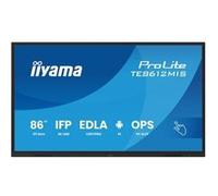 iiyama ProLite TE8612MIS-B4AG - Classe de diagonale 86" (85.6" visualisable) écran LCD rétro-éclairé par LED - signalétique numérique interactive - avec écran tactile (multi-touch) / capacité PC en op