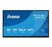 iiyama ProLite TE8613A-B1AG - Classe de diagonale 86" (85.6" visualisable) écran LCD rétro-éclairé par LED - signalétique numérique interactive - avec écran tactile (multi-touch) / capacité PC en opti