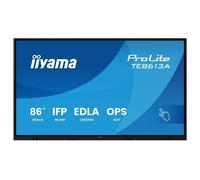 iiyama ProLite TE8613A-B2AG - 86" écran LCD rétro-éclairé par LED - signalétique numérique interactive - avec écran tactile (multi-touch) / capacité PC en option (slot-in) - 4K UHD (2160p) 3840 x 2160