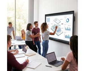 iiyama ProLite TE8613A-B2AG Écran tactile 4K 86'' Écran tactile interactif 4K de 86 pouces avec Android, iiWare et certification EDLA, destiné au