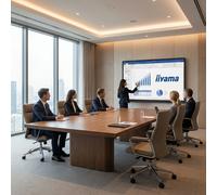 iiyama ProLite TE9813A-B1AG Écran Interactif 98'' Écran interactif professionnel très grand format de 98" avec résolution 4K UHD et Android 14, conçu
