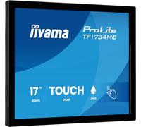 iiyama Écran tactile TF1734MC-B8X PCAP 10 points 17" 1280x1024 315 cd VGA HDMI DP