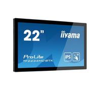 iiyama ProLite TF2234MC-B7X écran plat de PC 54,6 cm (21.5") 1920 x 1080 pixels Full HD LED Écran tactile Multi-utilisateur Noir