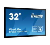 iiyama ProLite TF3215MC-B1 écran plat de PC 81,3 cm (32 ) 1920 x 1080 pixels Full HD LED Écran tactile Kiosque Noir
