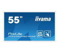 iiyama Prolite TF5539UHSC-W1AG Moniteur LED IPS 139 cm 55" IPS 4K UHD Open Frame 15 Points Multitouch capacitif VGA HDMI DP RS-232c RJ45 7H IP54 Antireflet à Travers Le Verre 24/7
