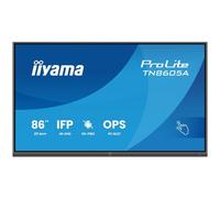 iiyama ProLite TN8605A-B1AG - 86" écran LCD rétro-éclairé par LED - signalétique numérique interactive - avec écran tactile (multi-touch) / capacité PC en option (slot-in) - 4K UHD (2160p) 3840 x 2160