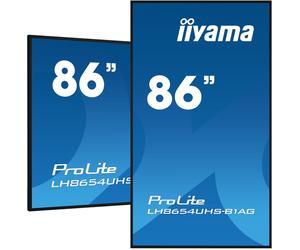 iiyama ProLite To Be Updated écran plat de PC 2,17 m (85.6 ) 3840 x 2160 pixels 4K Ultra HD LED Noir