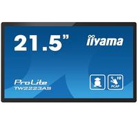 iiyama TW2223AS-B2 Écran d'affichage dynamique Écran plat interactif 54,6 cm (21.5") Wifi 400 cd/m² Full HD Noir Écran tactile Intégré dans le processeur Android 12 24/7