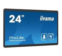 iiyama TW2424AS-B1 Écran d'affichage dynamique Écran plat de signalisation numérique 60,5 cm (23.8") Wifi 250 cd/m² 4K Ultra HD Noir Écran tactile Intégré dans le processeur Android 24/7