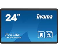 iiyama TW2424AS-B1 Écran d'affichage dynamique Écran plat de signalisation numérique 60,5 cm (23.8") Wifi 250 cd/m² 4K Ultra HD Noir Écran tactile Intégré dans le processeur Android 24/7