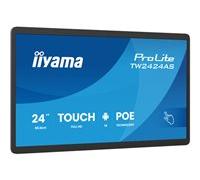 iiyama ProLite TW2424AS-B3P PC avec écran tactile PCAP 10 points de 24 pouces, équipé du système d'exploitation Android, de la technologie Power over Ethernet (PoE) et d'iiSignage².