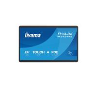 iiyama Prolite TW2424AS-B3P Écran LED IPS 60,5 cm 23,8" Full HD 10 points Multitouch capacitif Android 14 USB-C Out Audio in USB3.2/2.0 RJ45 PoE WiFi Bluetooth SD Slot Anti-reflet iiSignage² 24/7 6H
