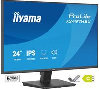 iiyama ProLite X2497HSU-B1 écran plat de PC 60,5 cm (23.8") 1920 x 1080 pixels Full HD LED Noir