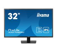 iiyama ProLite X3270QSU-B1 écran plat de PC 81,3 cm (32") 2560 x 1440 pixels Wide Quad HD LED Noir