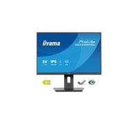 iiyama ProLite XB2495WSU-B1 Écran IPS de 24 pouces doté d'un cadre fin sur les quatre côtés et d'un socle réglable en hauteur sur 150 mm