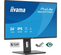 iiyama Moniteur ProLite XB2497HSN-B1 23,8" IPS Full HD 1920×1080 100Hz 1ms HDMI DisplayPort USB-C